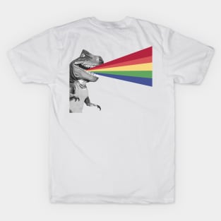 T-Rex Rainbow Ray Blast T-Shirt